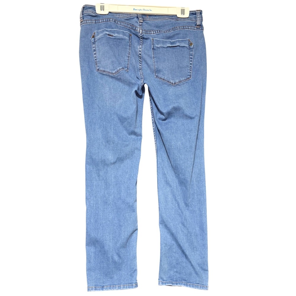 Tommy Bahama Jeans Womens Size 6 32x28 Blue Straight Leg Mid Rise Slim Boyfriend - Picture 5 of 8